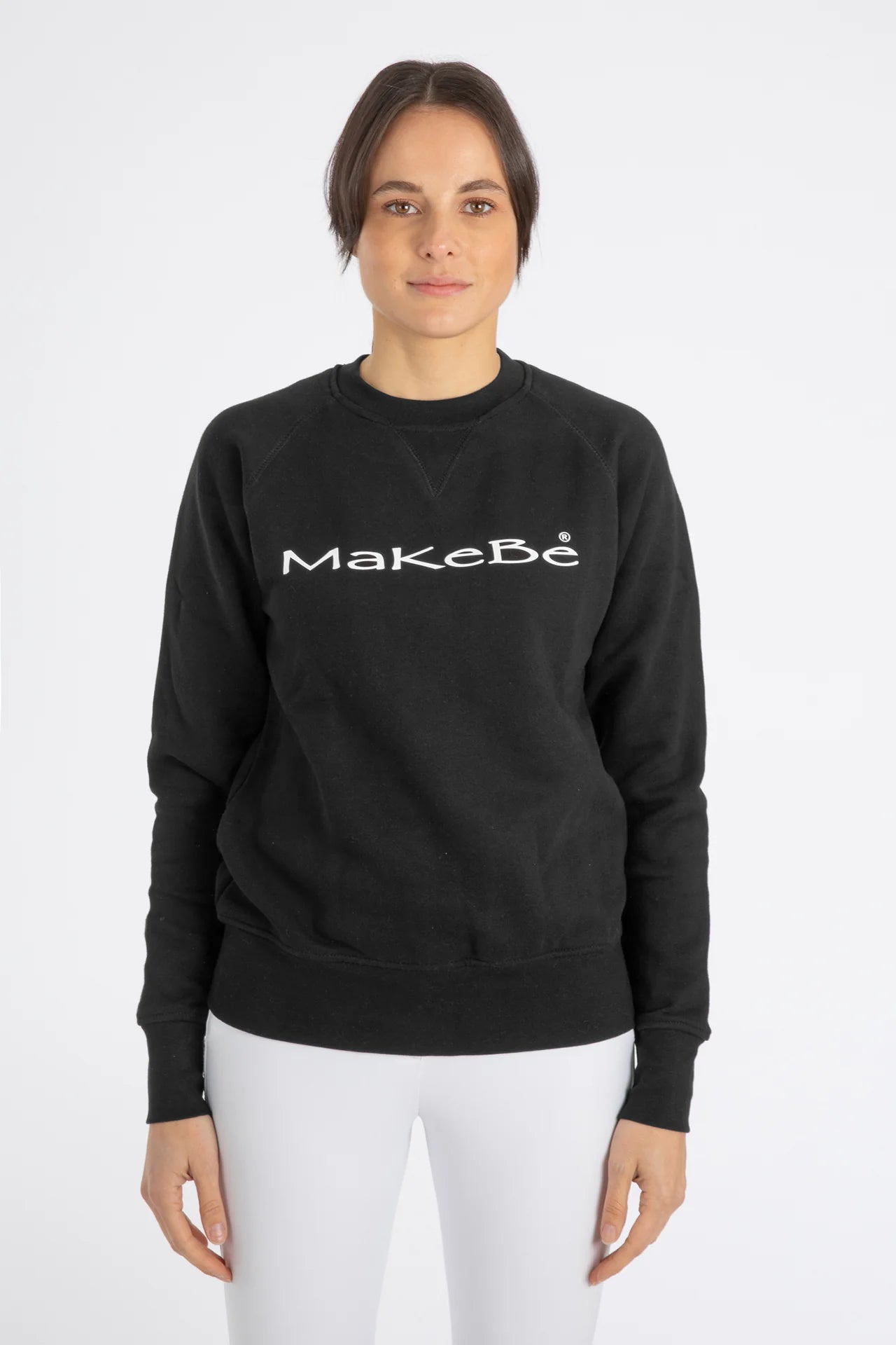 Makebe bomullsfleece med Logo