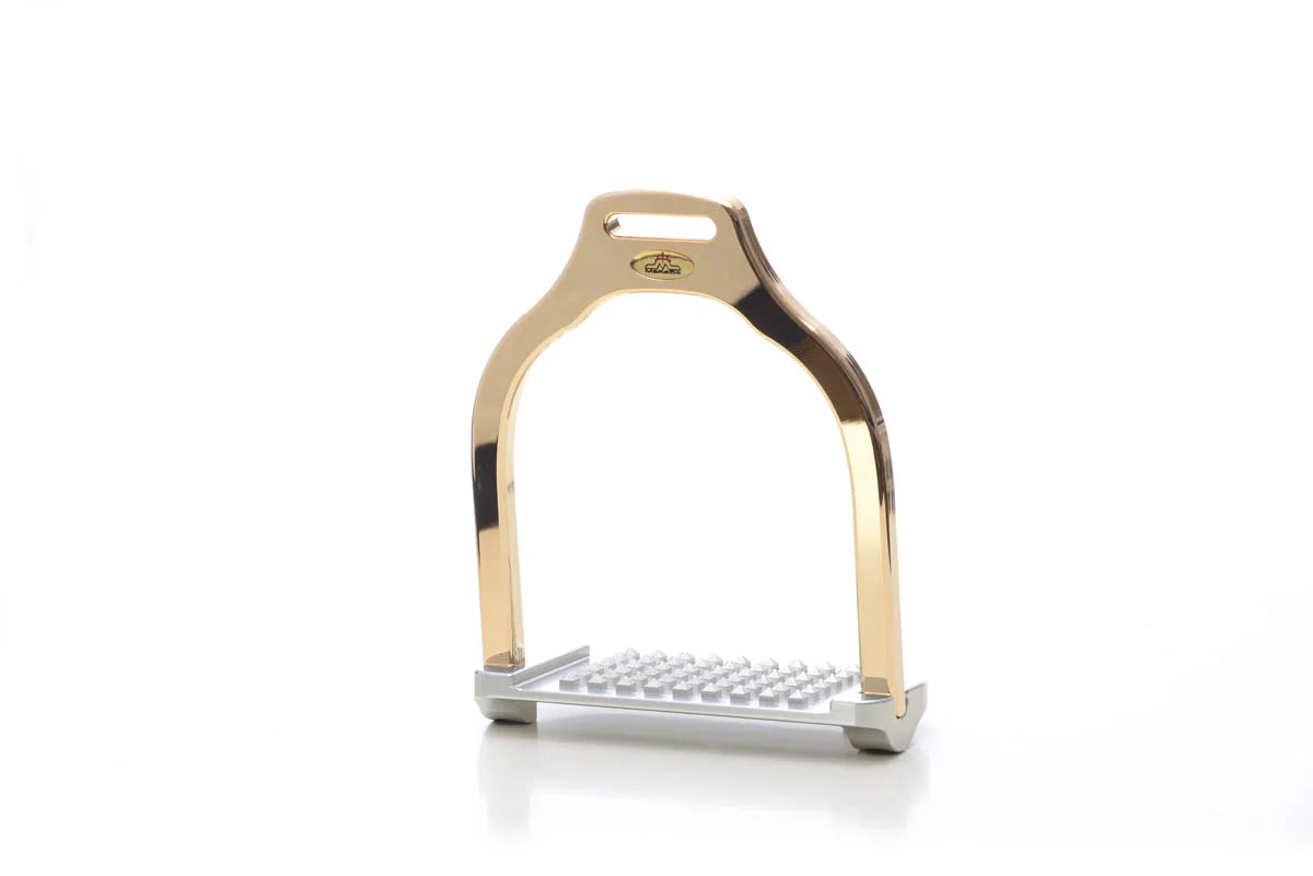 Jump Wave Stirrup, Luxy Gold-versjon