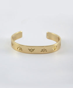 Temple brass bracelet