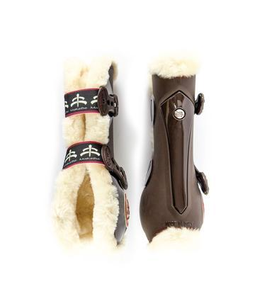 Tendon boots with sheepskin, Makebe